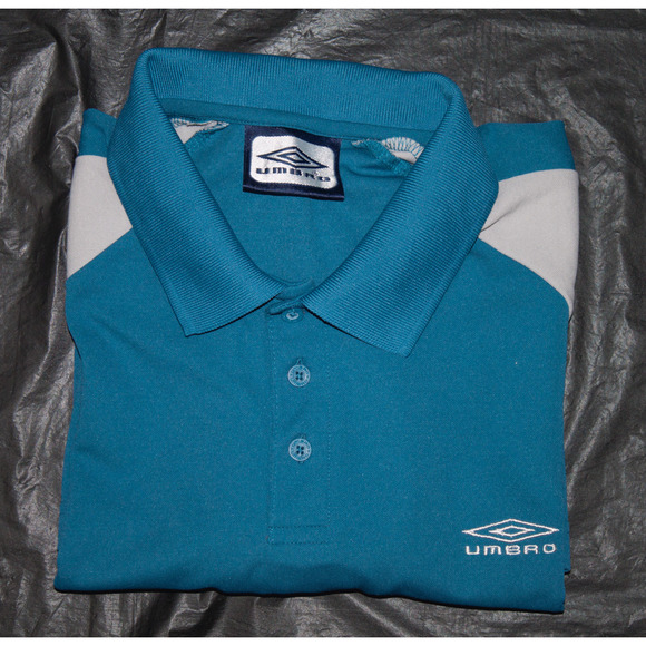 Umbro Short Sleeve Athletic Polo Shirt Size Large - Picture 4 of 5